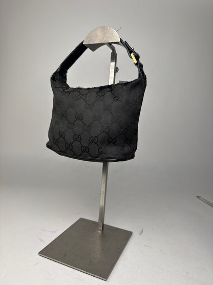 Vintage Mini Gucci Monogram Bag black brown