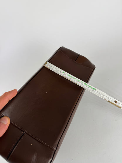 Vintage Issey Miyake Leather Bag brown