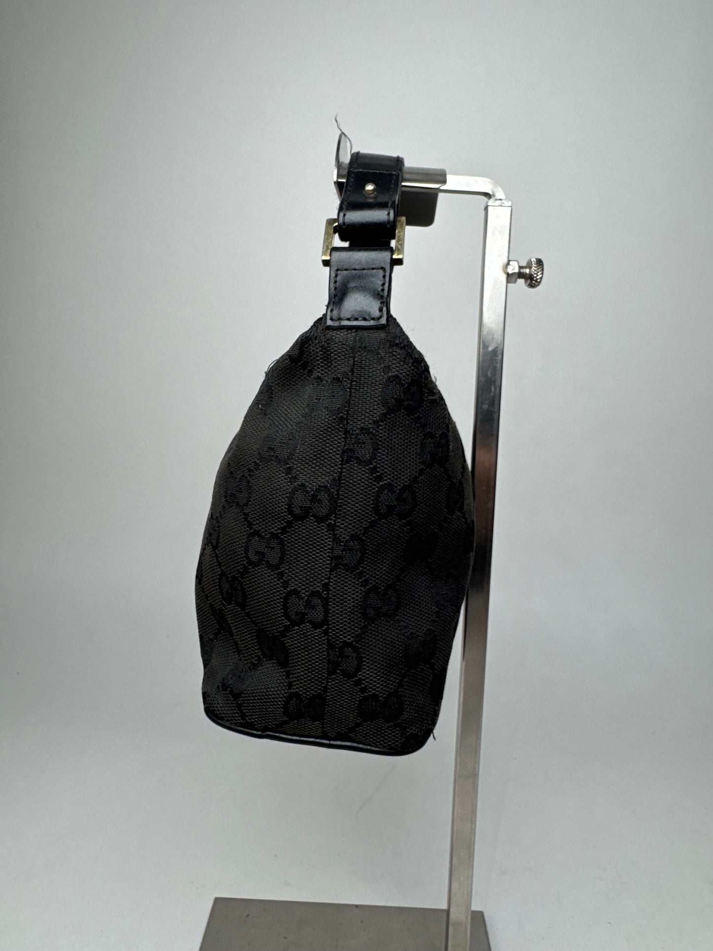 Vintage Mini Gucci Monogram Bag black brown