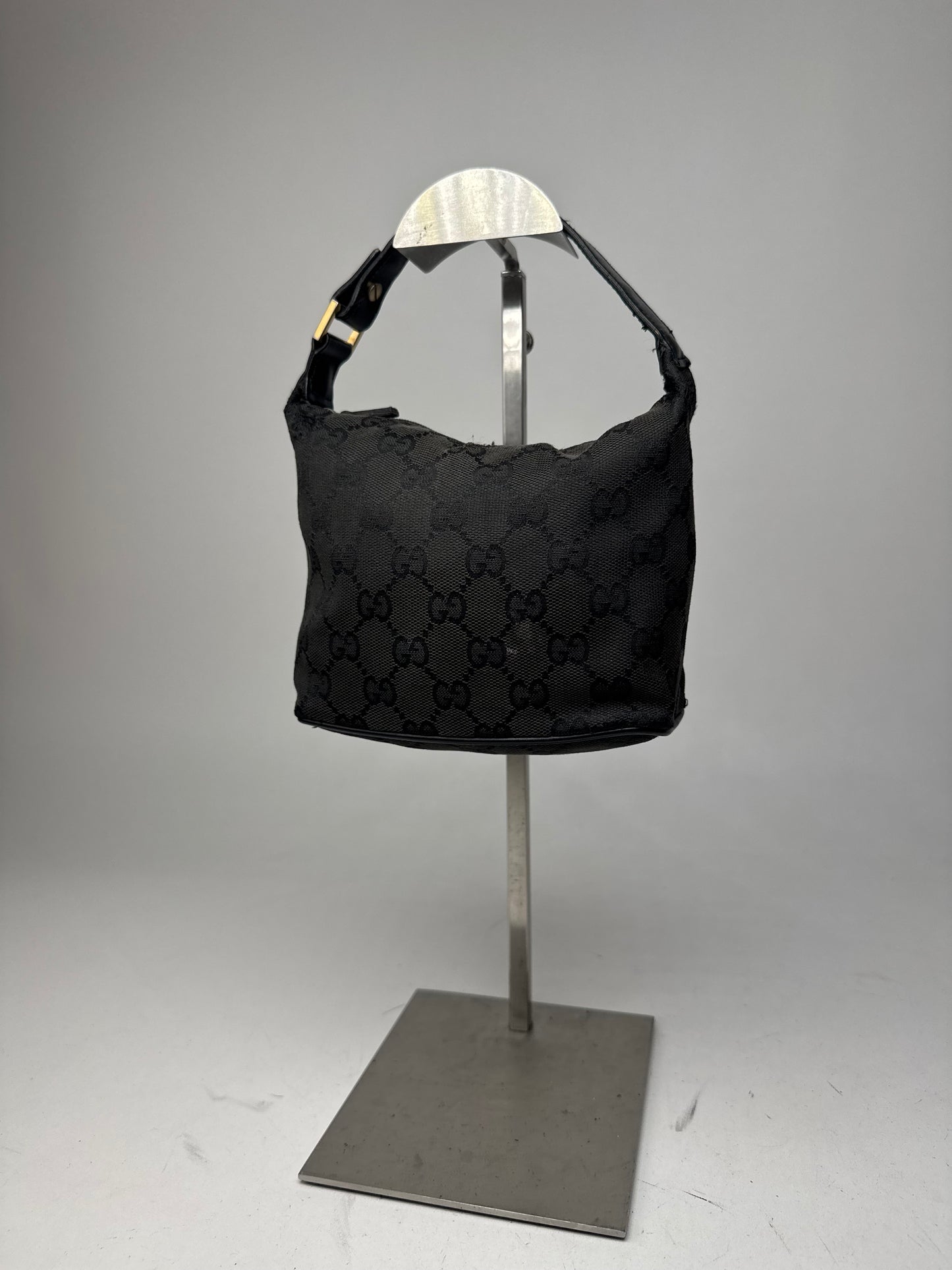 Vintage Mini Gucci Monogram Bag black brown