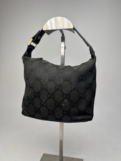 Vintage Mini Gucci Monogram Bag black brown