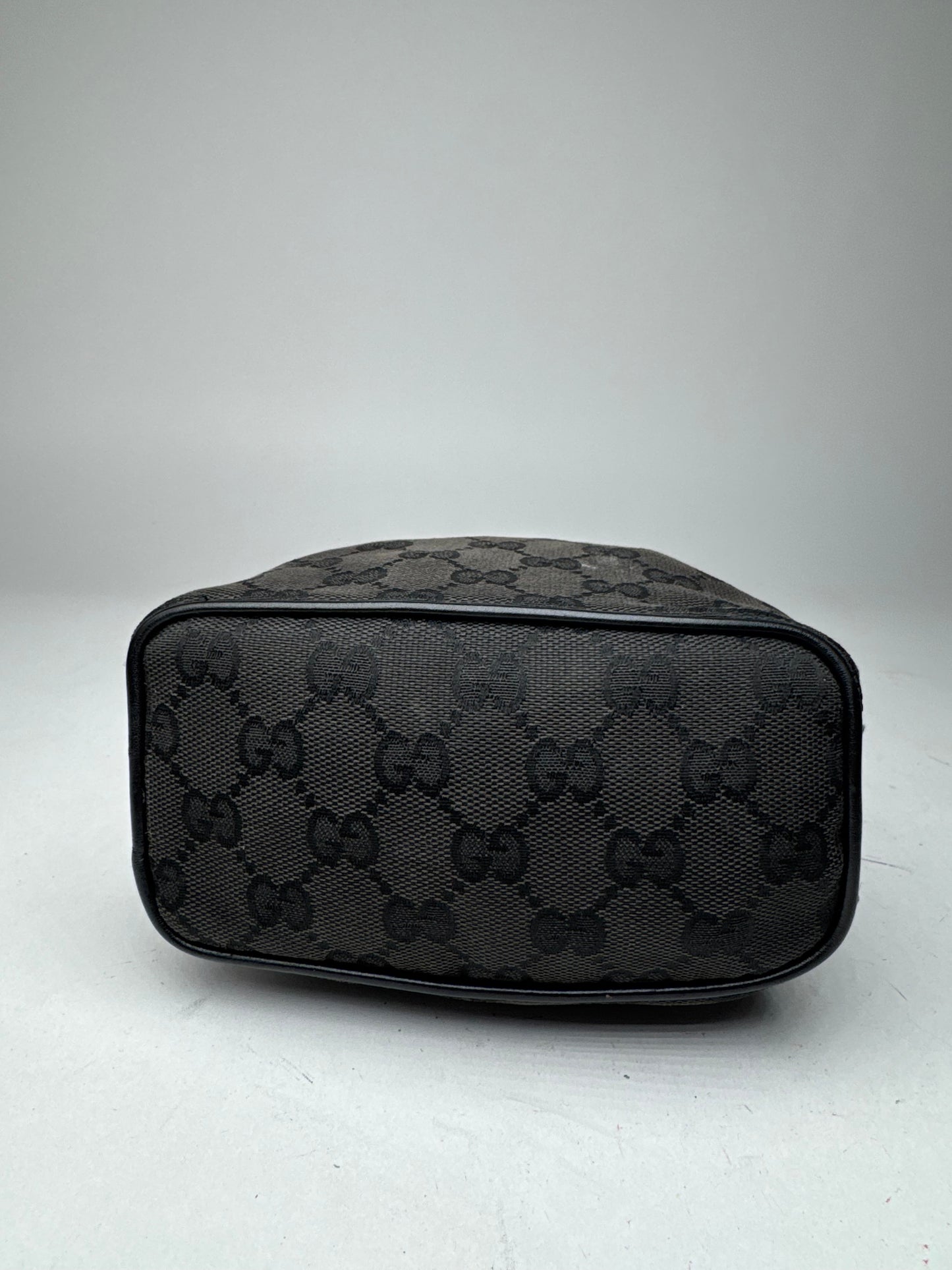 Vintage Mini Gucci Monogram Bag black brown