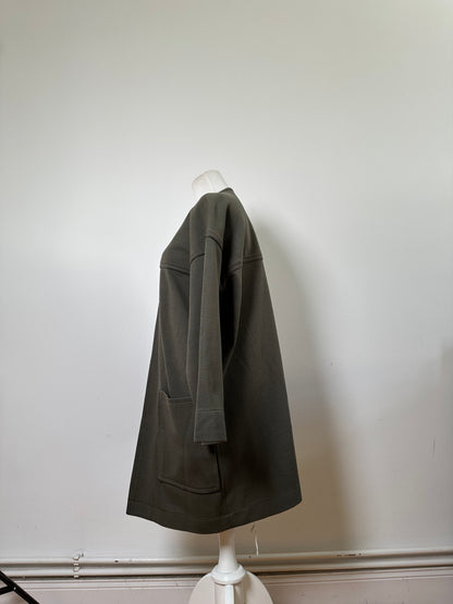 Vintage Givenchy Cotton Blend Coat Olive Green L