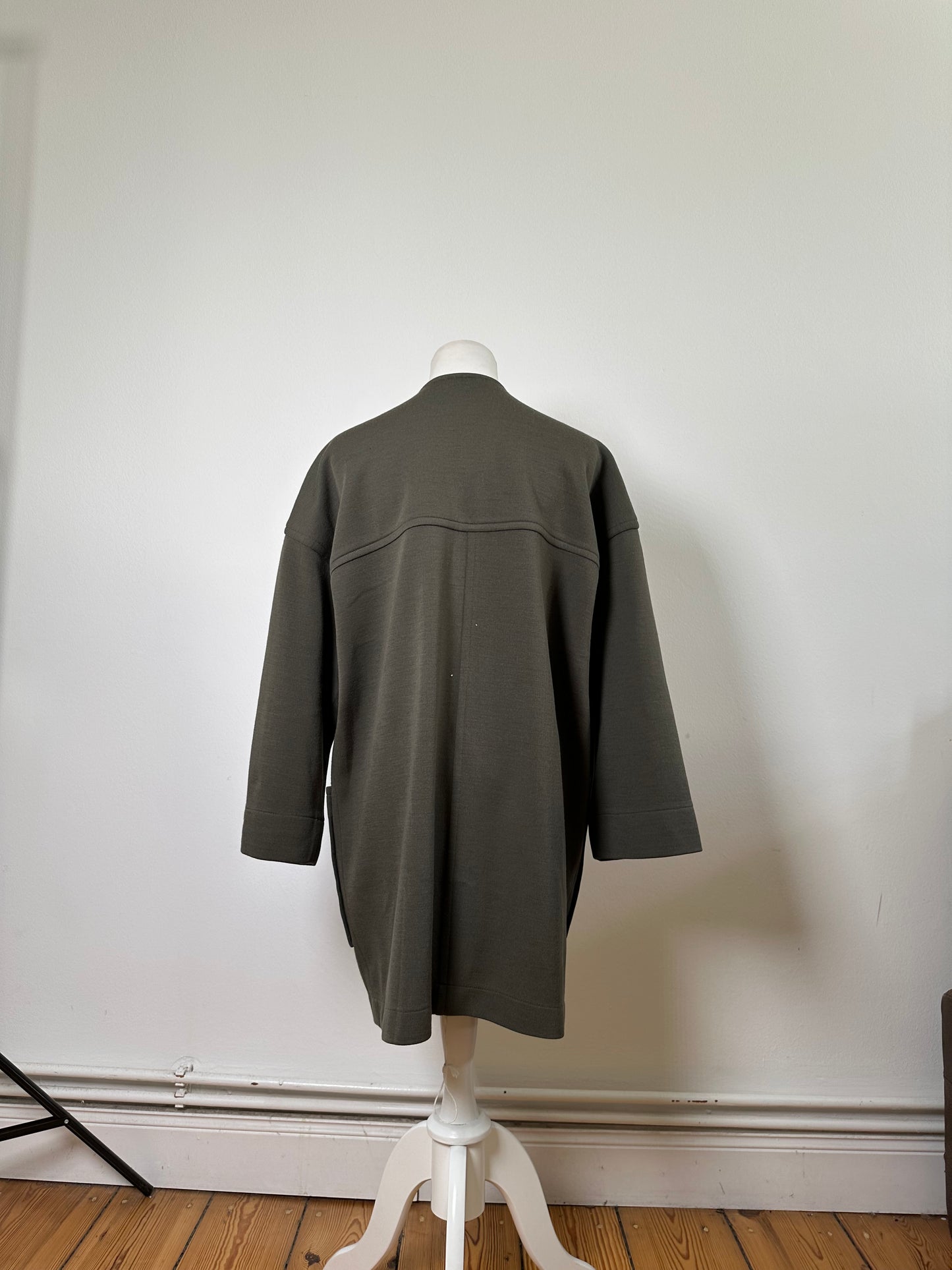 Vintage Givenchy Cotton Blend Coat Olive Green L