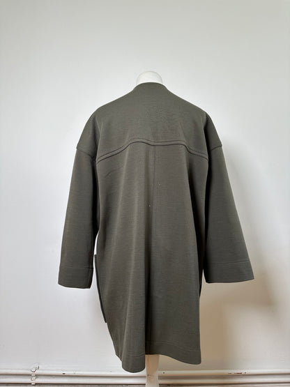 Vintage Givenchy Cotton Blend Coat Olive Green L