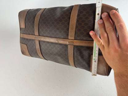 Sac de sport vintage Céline Paris Triomphe Monogram marron