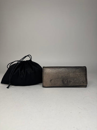 Vintage Loewe Madrid Leather Wallet Anthracite