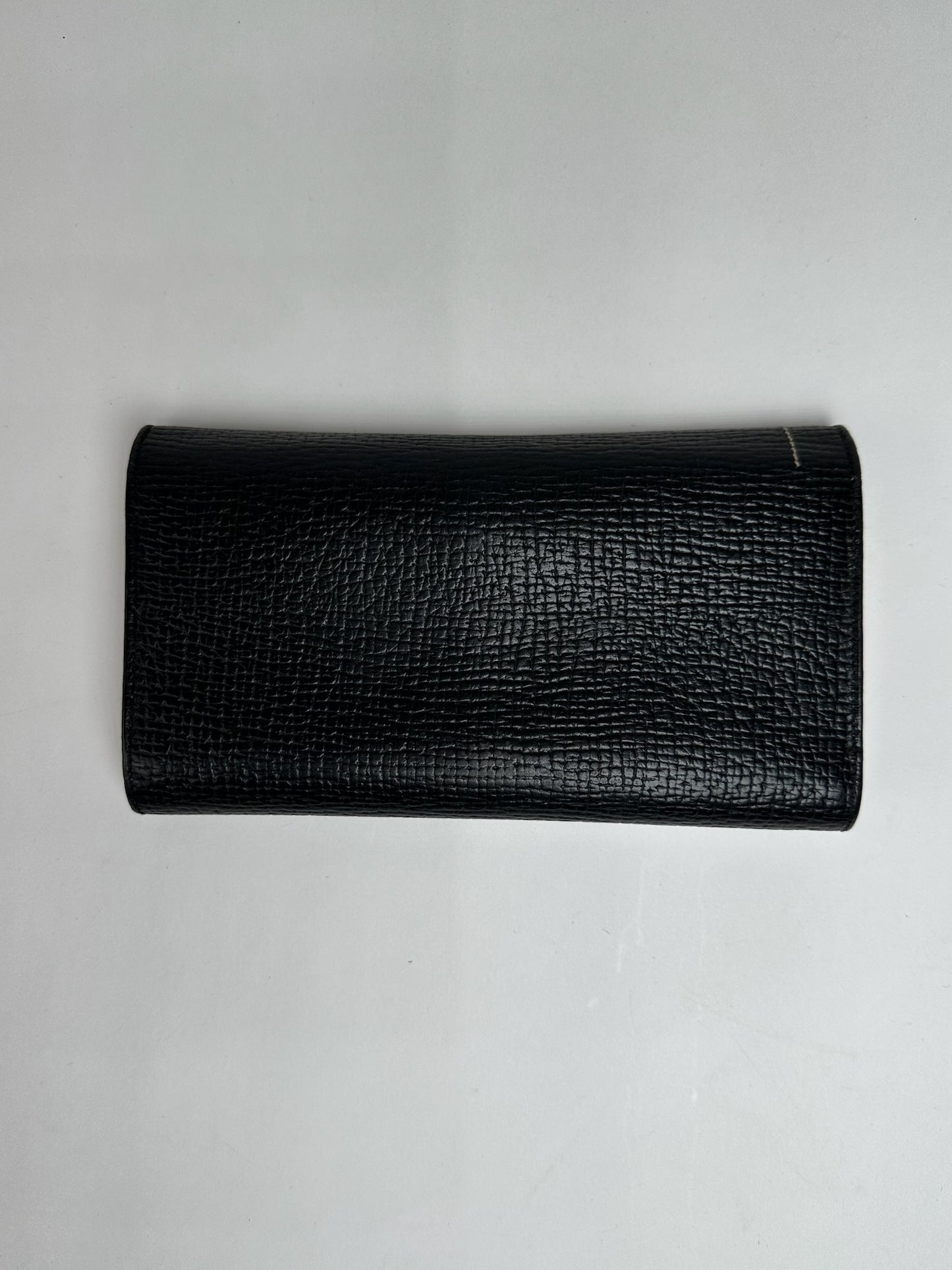 Vintage Loewe Madrid Leather Wallet Black