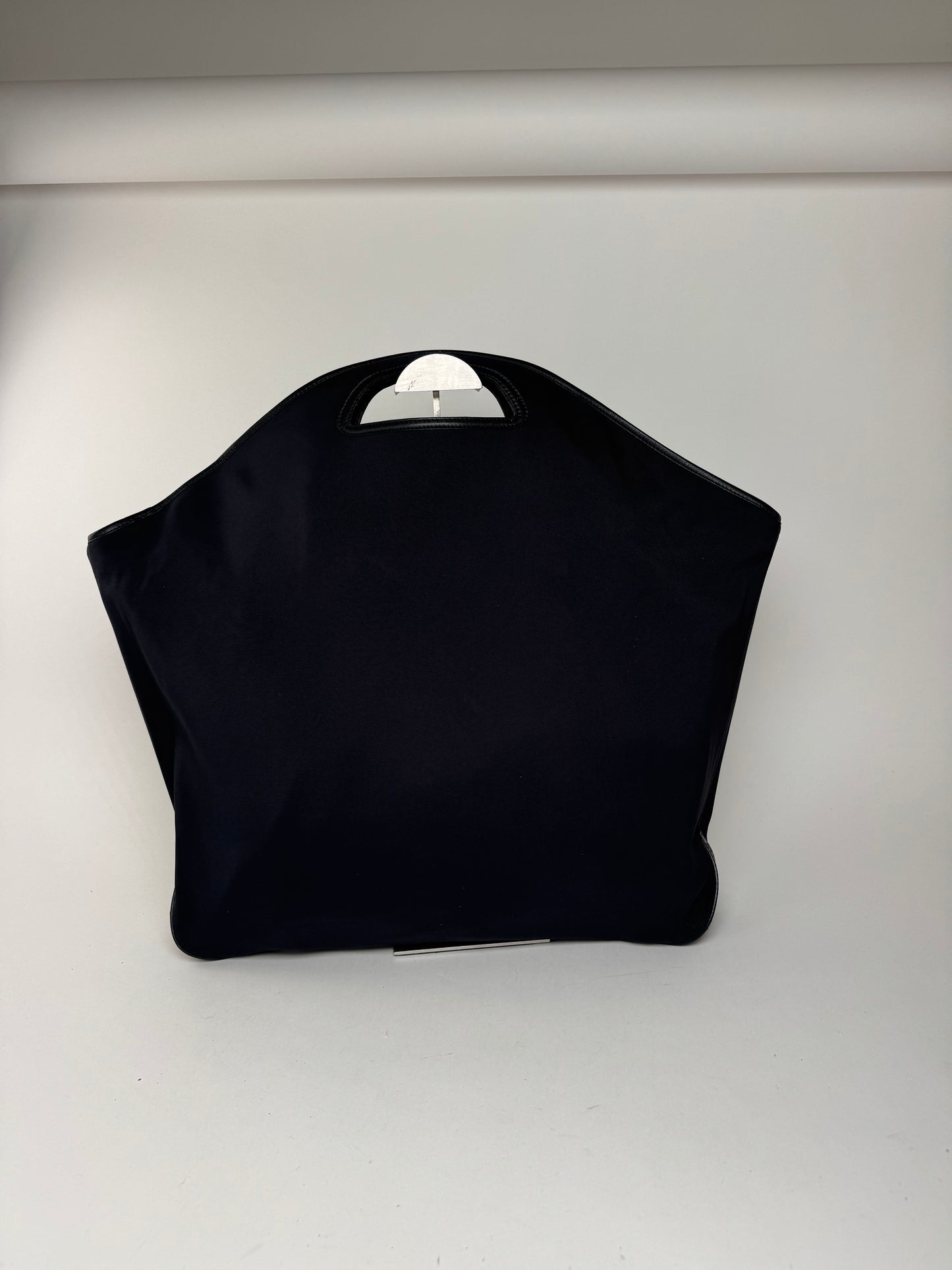 Vintage Loewe Madrid Leather neoprene bag navy black