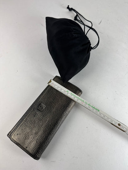 Vintage Loewe Madrid Leather Wallet Anthracite