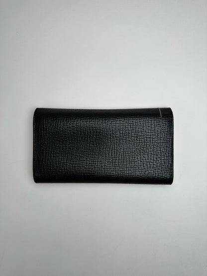 Vintage Loewe Madrid Leather Wallet Black