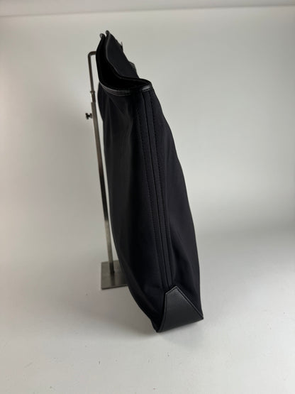 Vintage Loewe Madrid Leather neoprene bag navy black