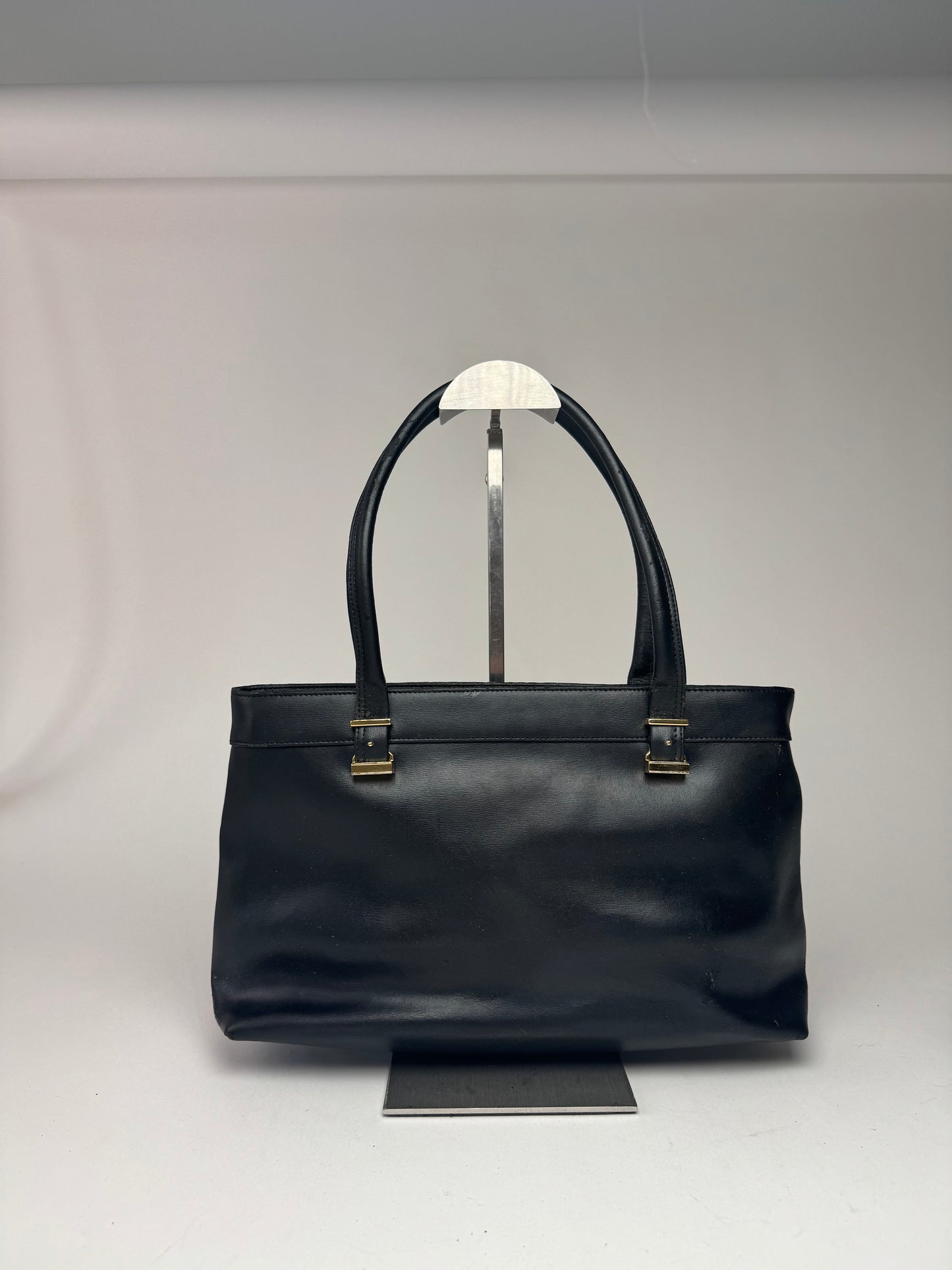 Vintage Givenchy 4G leather bag black