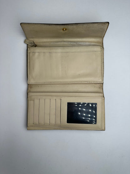 Vintage Loewe Madrid Leather Wallet Black