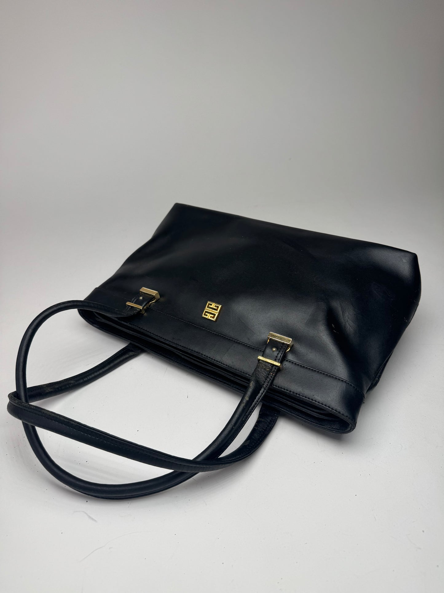 Vintage Givenchy 4G leather bag black