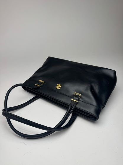 Vintage Givenchy 4G leather bag black