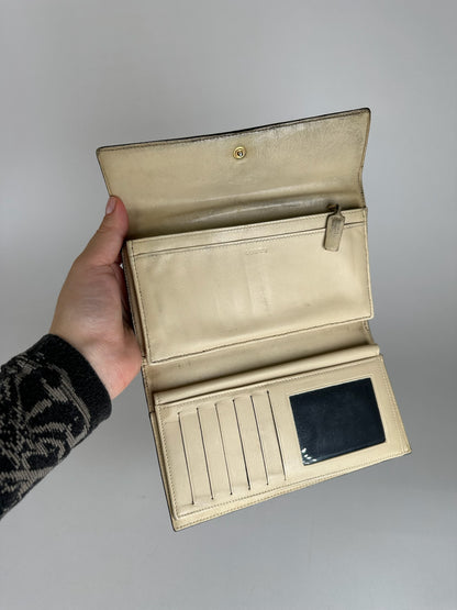 Vintage Loewe Madrid Leather Wallet Black