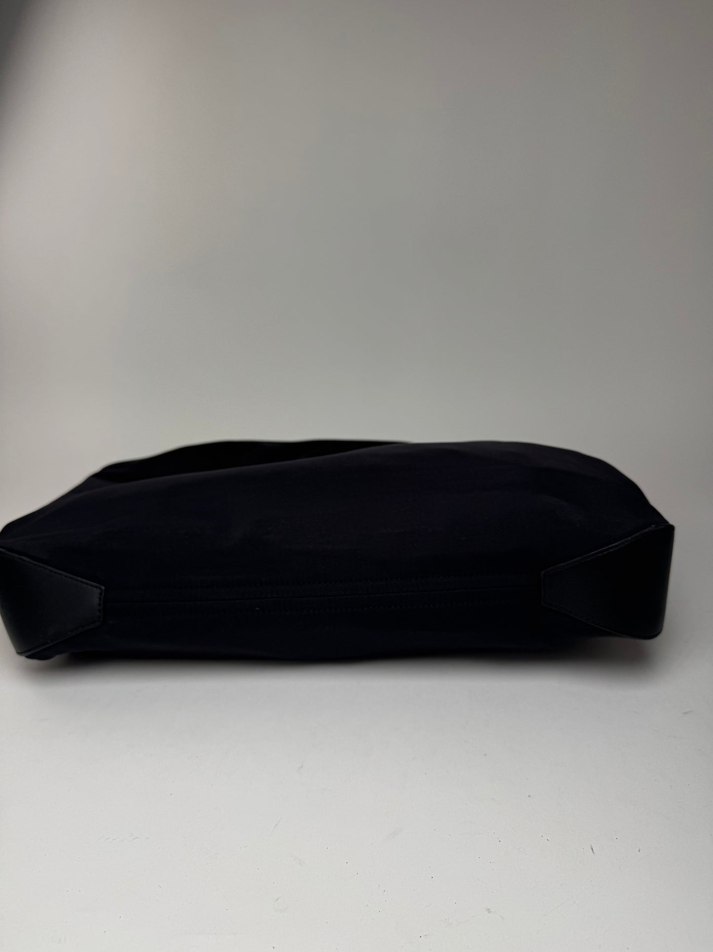 Vintage Loewe Madrid Leather neoprene bag navy black