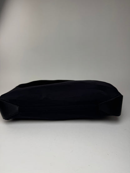 Vintage Loewe Madrid Leather neoprene bag navy black