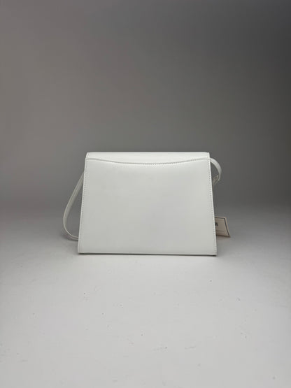 Vintage Givenchy 4G Leather Bag White