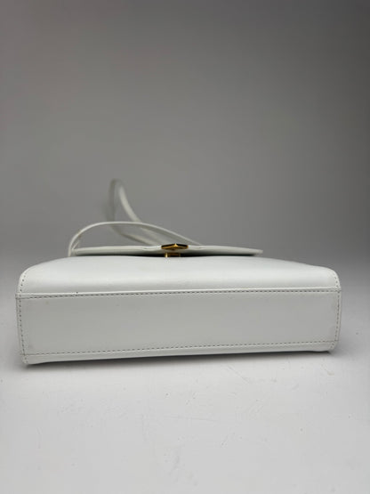 Vintage Givenchy 4G Leather Bag White