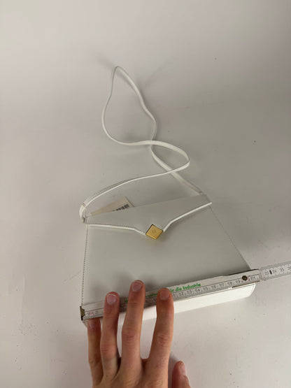 Vintage Givenchy 4G Leather Bag White