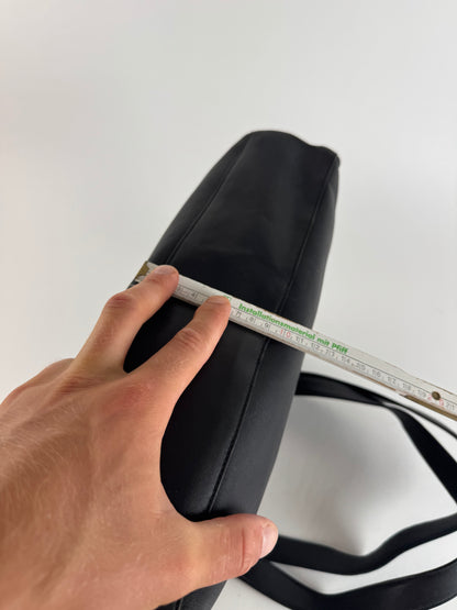 Sac vintage en cuir noir Salvatore Ferragamo