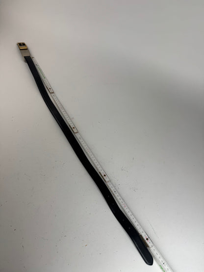 Vintage Gianni Versace Leather Belt black