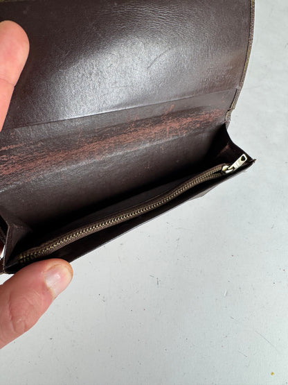 Vintage Louis Vuitton Monogram ID Holder / Card Holder Brown