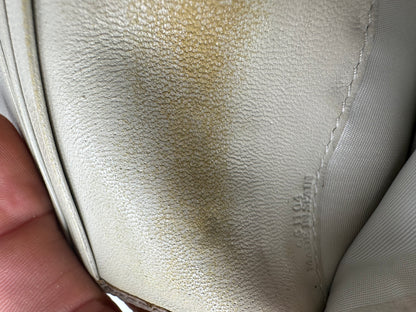 Vintage Loewe Leather Long Wallet Beige