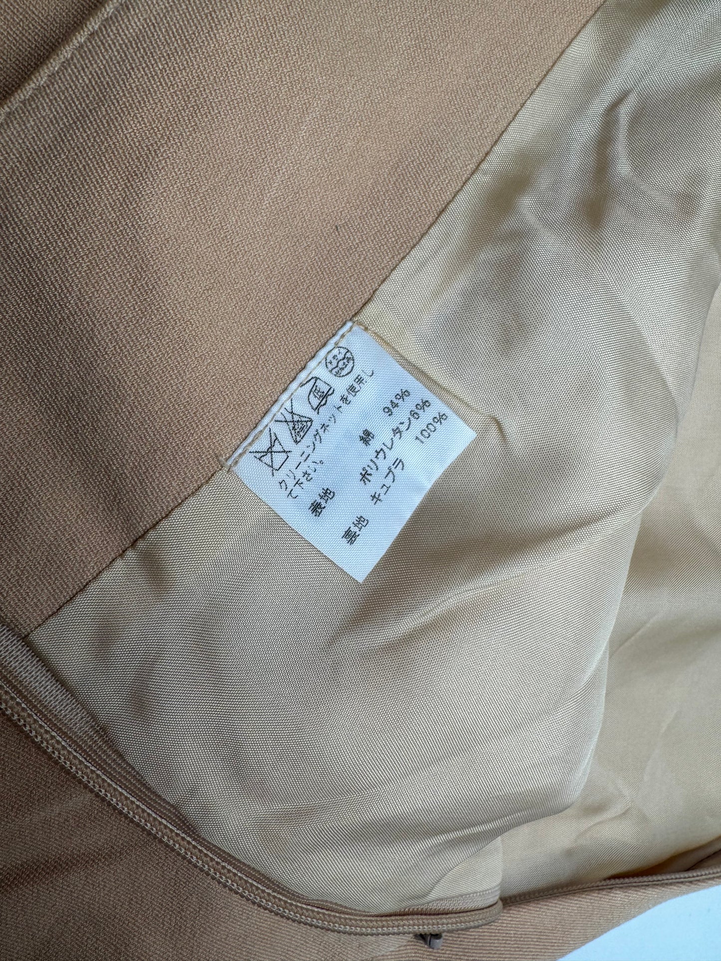 Vintage Issey Miyake Skirt Camel 38/M