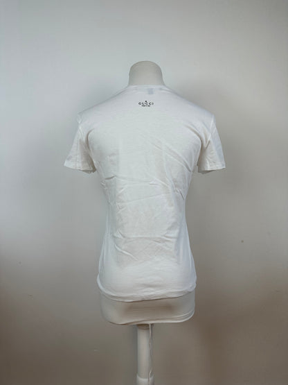 Vintage Gucci White Crewneck Shirt M
