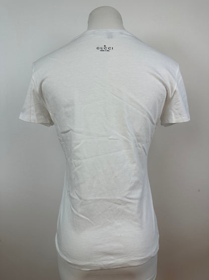 Vintage Gucci White Crewneck Shirt M