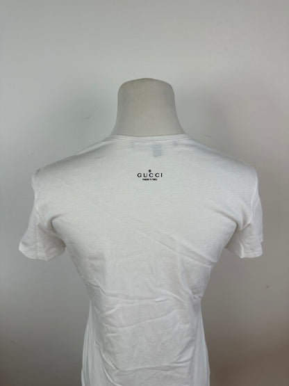 Vintage Gucci White Crewneck Shirt M
