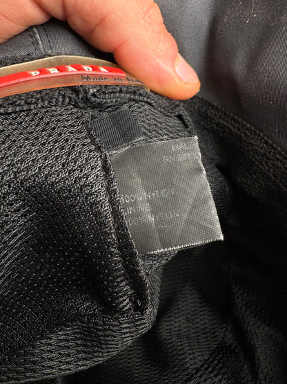 Vintage Prada Bucket Hat Grey L