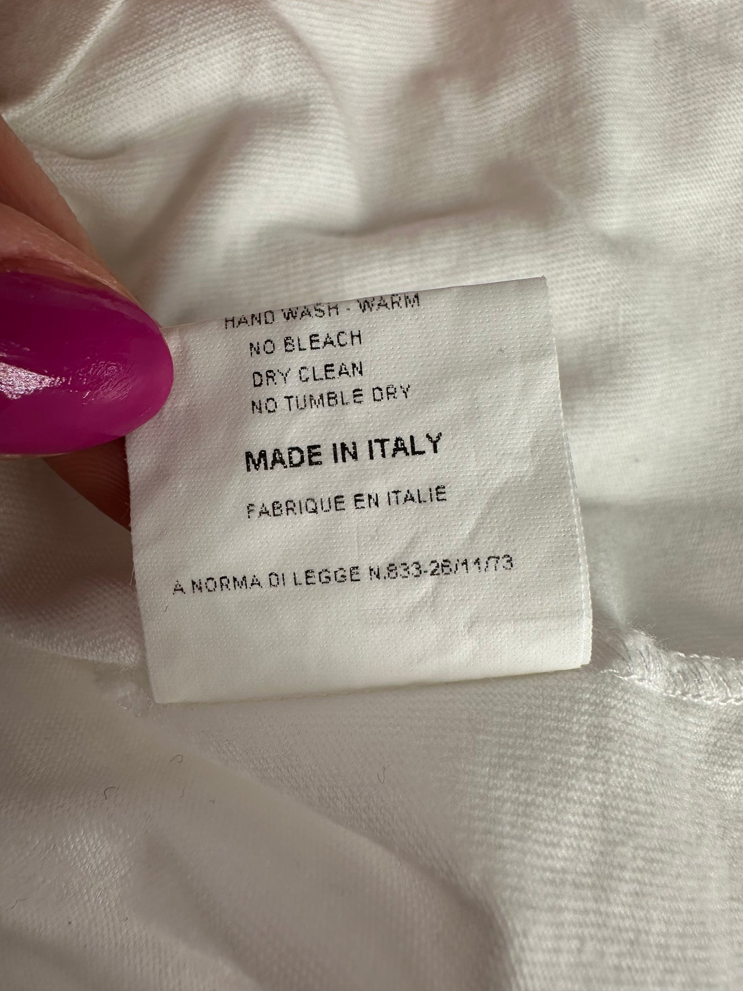 Vintage Gucci White Crewneck Shirt M