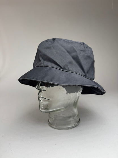 Vintage Prada Bucket Hat Grey L