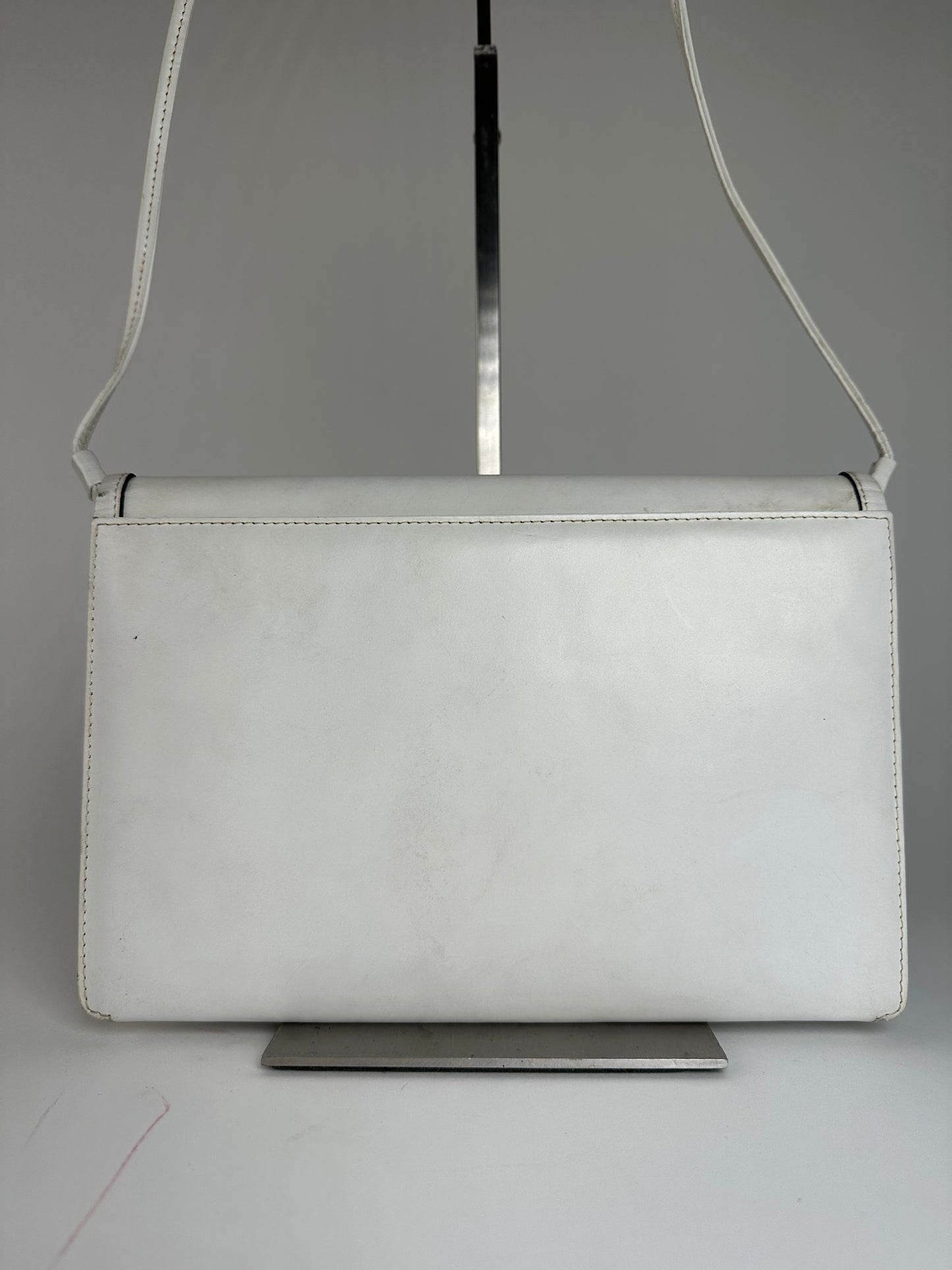 Vintage Givenchy Multiway Leather Bag White