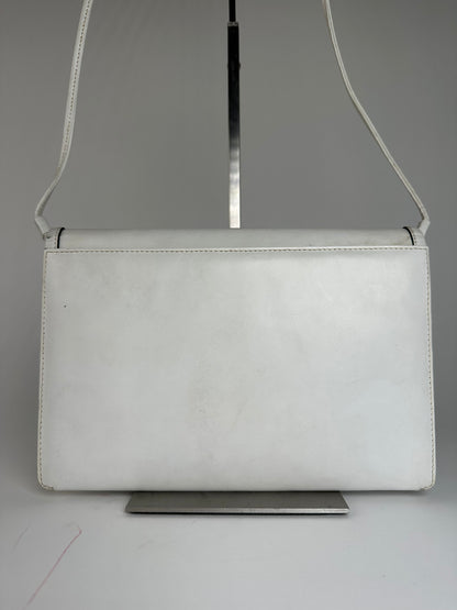 Vintage Givenchy Multiway Leather Bag White