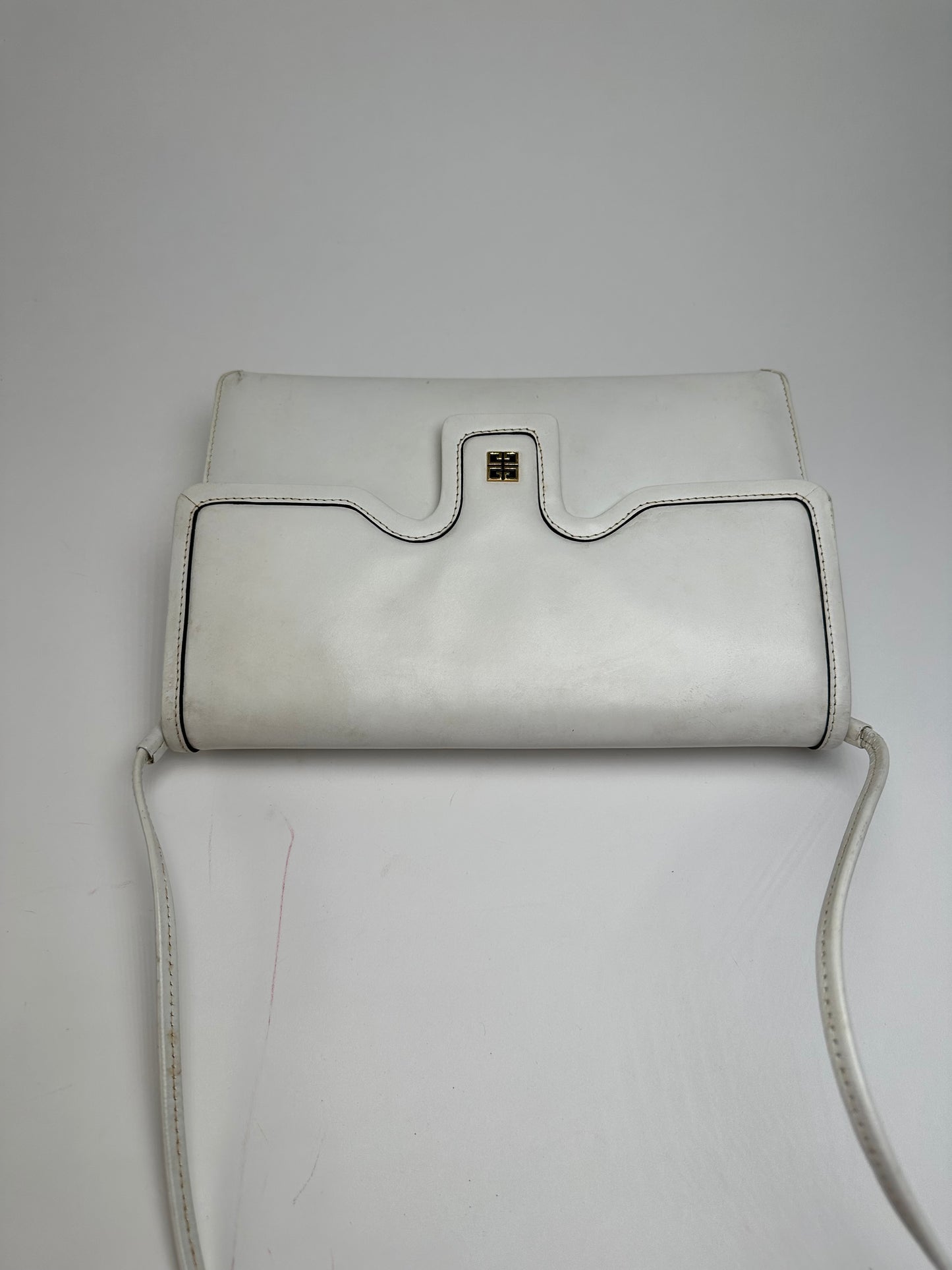 Vintage Givenchy Multiway Leather Bag White