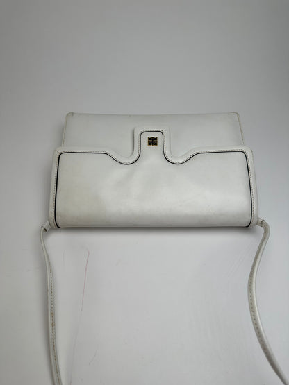 Vintage Givenchy Multiway Leather Bag White