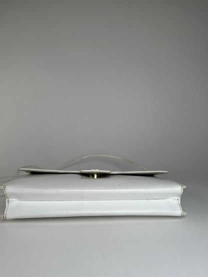 Vintage Givenchy Multiway Leather Bag White