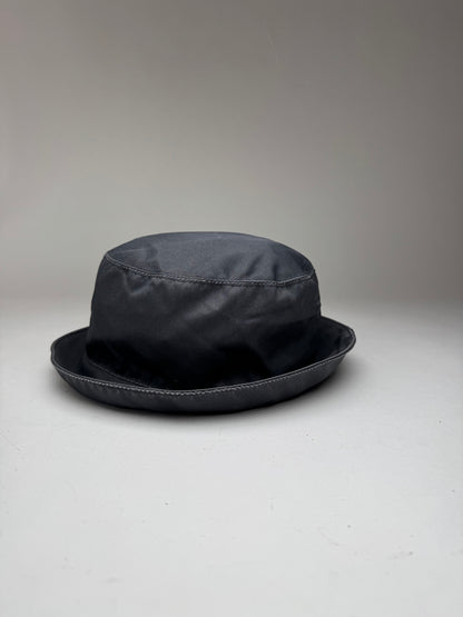 Vintage Prada Bucket Hat Grey L