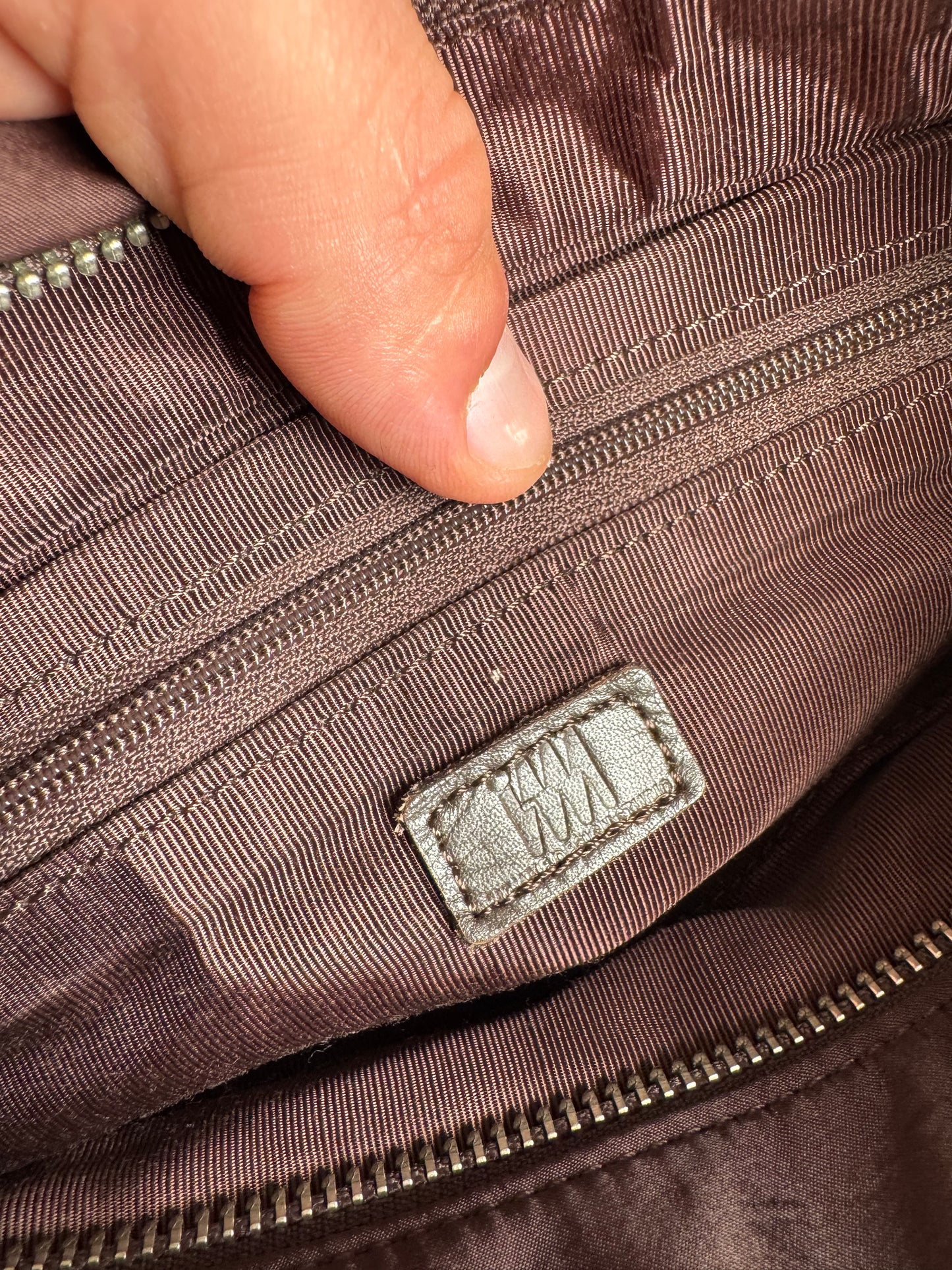 Sac vintage Issey Miyake en polyester violet