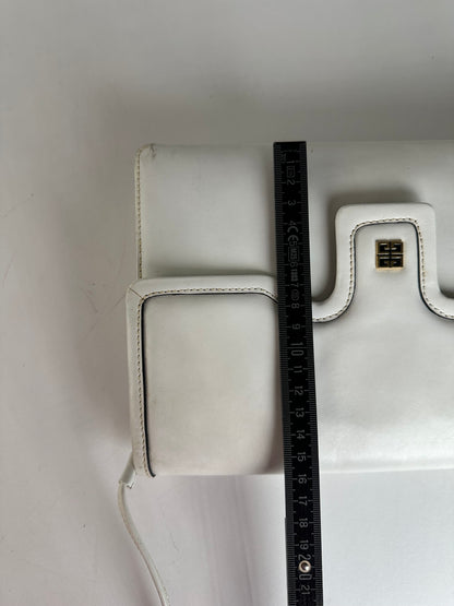 Vintage Givenchy Multiway Leather Bag White