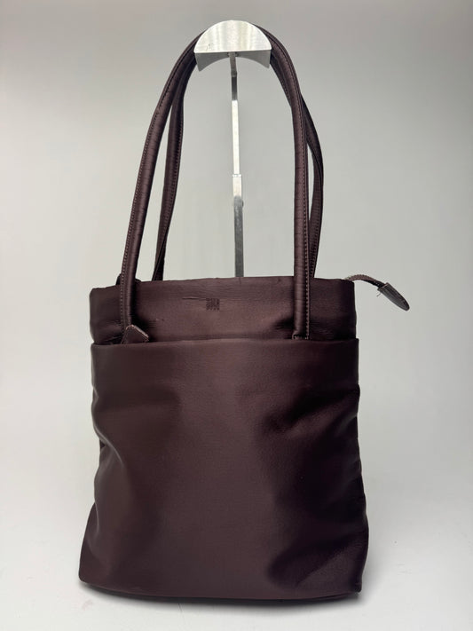Sac vintage Issey Miyake en polyester violet