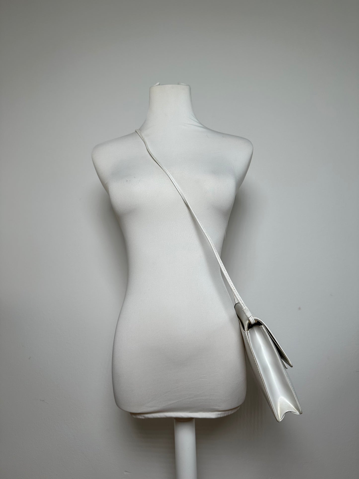 Vintage Givenchy Multiway Leather Bag White