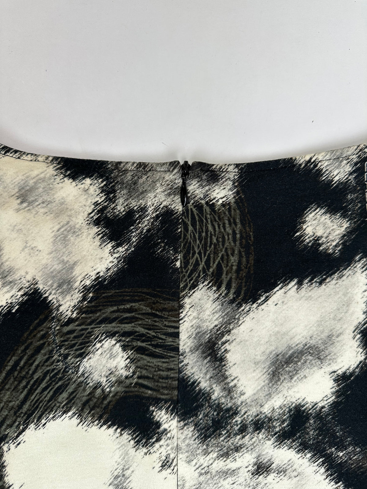 Vintage Roberto Cavalli Long Sleeve Dress Abstract Print c. 2014 L