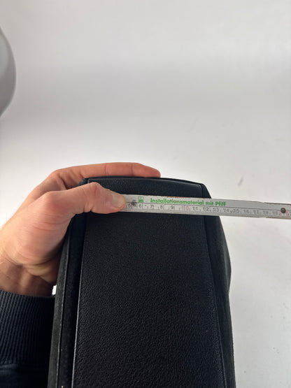 Vintage Gucci Bamboo Top Handle Suede Leather Bag black