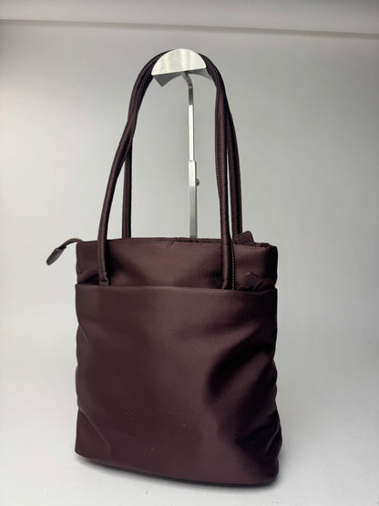 Sac vintage Issey Miyake en polyester violet